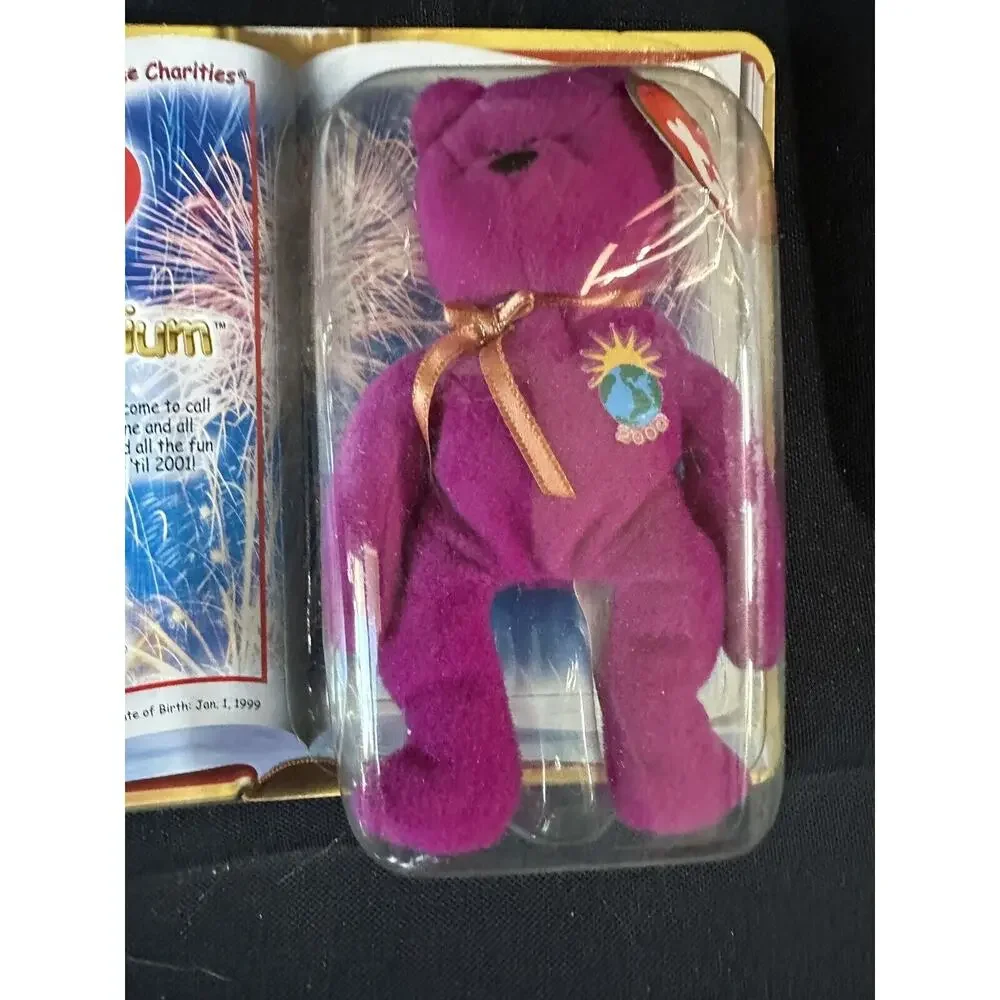 Ty Beanie Babies 2000 Millennium Bear, Ronald McDonald House‎ Charities version